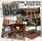 3 Pcs Decorative Wood Crates for Display, Farmhouse Wooden Basket for Storage Container and Decorations